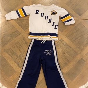 Carters Kids athletic set